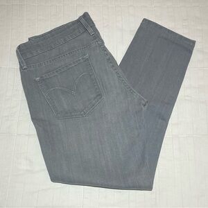Levi’s grey crop jeans